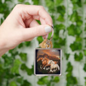 Arizona Wild Pferde Schlüsselanhänger (Hand)