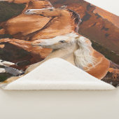 Arizona Wild Pferde Sherpadecke (3/4)