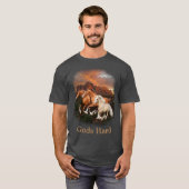 Arizona Wild Pferde T-Shirt (Vorne ganz)