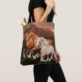 Arizona Wild Pferde Tasche (Von Nahem)