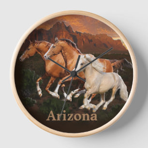 Arizona Wild Pferde Uhr