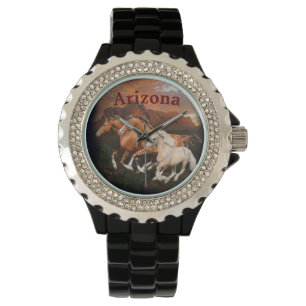 Arizona Wildpferde Armbanduhr
