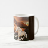 Arizona Wildpferde Kaffeetasse (VorderseiteRechts)