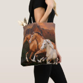 Arizona-Wildpferde Tasche (Von Nahem)