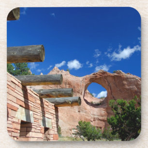 Arizona, Window Rock. Hauptstadt der Navajo Getränkeuntersetzer