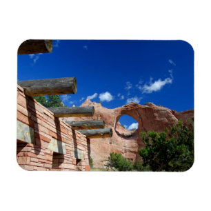 Arizona, Window Rock. Hauptstadt der Navajo Magnet