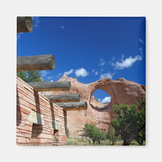 Arizona, Window Rock. Hauptstadt des Navajo Magnet (Vorne)