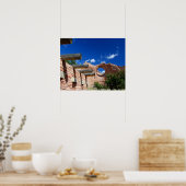 Arizona, Window Rock. Hauptstadt des Navajo Poster (Küche)