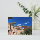 Arizona, Window Rock. Hauptstadt des Navajo Postkarte (Stehend Vorderseite)