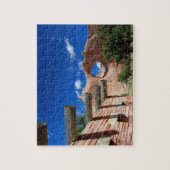 Arizona, Window Rock. Hauptstadt des Navajo Puzzle (Vertikal)