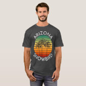 Arizona Winter Schneevogel T-Shirt (Vorne ganz)