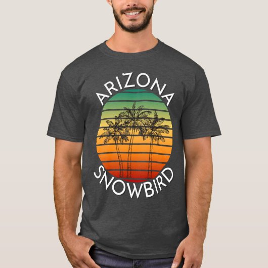 Arizona Winter Schneevogel T-Shirt (Vorderseite)