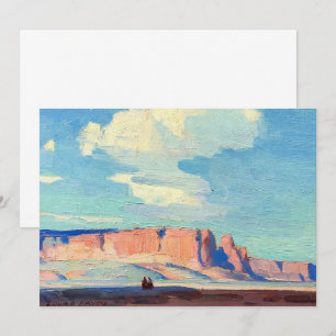 Arizona Wolken von Edgar Payne Dankeskarte
