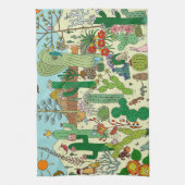 Arizona-Wüste Geschirrtuch (Vertikal)