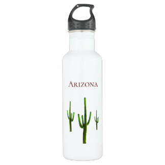 Arizona Wüste Grüne Kaktus Edelstahlflasche