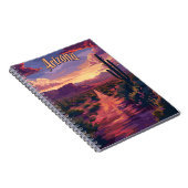 Arizona-Wüste nachts Notizblock (Rechte Seite)