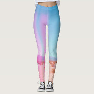 Arizona Wüste Pastellfarben Landschaft cooles Desi Leggings