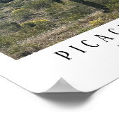 Arizona Wüste Picacho Hochgebirge Poster (Ecke)