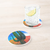 Arizona Wüste Saguaro Cactus Untersetzer (Seite)