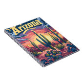 Arizona Wüste Sunset Notizblock (Rechte Seite)
