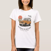 Arizona Wüste Sunset Road Trip Cactus Phoenix T-Shirt (Vorderseite)