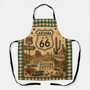 Arizona Wüsten Kaffee Küchen Route 66 Schürze