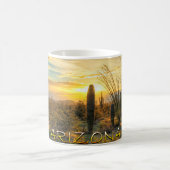 Arizona-Wüsten-Sonnenaufgang-Kaffee-Tasse Kaffeetasse (Mittel)