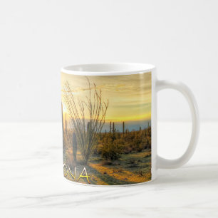 Arizona-Wüsten-Sonnenaufgang-Kaffee-Tasse Kaffeetasse