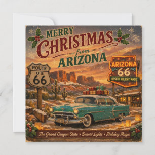 Arizona Wüsten-Weihnachtsgrüße