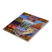 Arizona-WüstenCollage Fliese (Seite)