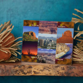 Arizona-WüstenCollage Fotoplatte (Seite)