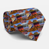 Arizona-WüstenCollage Krawatte (Gerollt)
