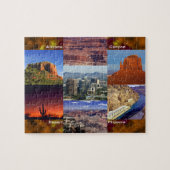 Arizona-WüstenCollage Puzzle (Horizontal)