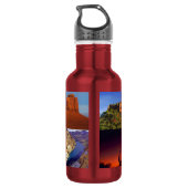 Arizona-WüstenCollage Trinkflasche (Rückseite)