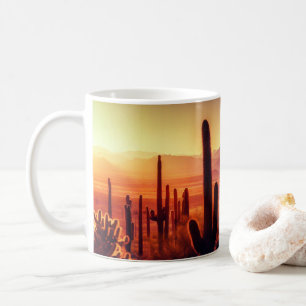 Arizona-Wüstenkaktus Kaffeetasse