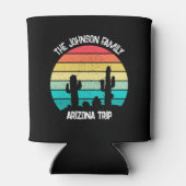 Arizona Wüstenkaktus Personalisiert Dosenkühler (Rückseite)