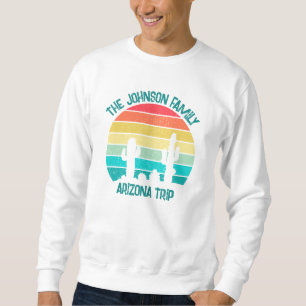 Arizona Wüstenkaktus Sonnenuntergang Individuelle Sweatshirt