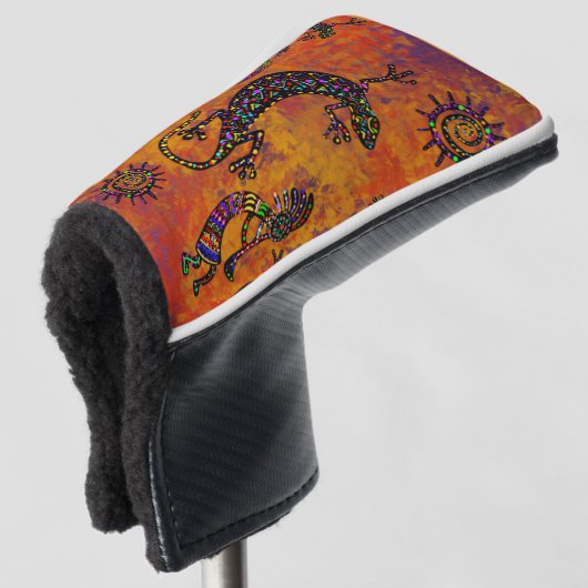 Arizona Wüstenkunst Golf Headcover (3/4 Vorderseite)