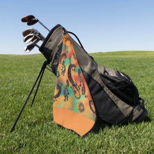 Arizona Wüstenkunst Golfhandtuch (Gras)
