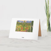 Arizona Wüstenkunst Karte (Rückseite)