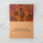 Arizona Wüstenkunst Karte (Innenseite)