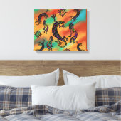 Arizona Wüstenkunst Leinwanddruck (Insitu (Schlafzimmer))