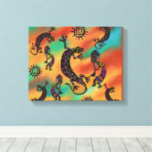 Arizona Wüstenkunst Leinwanddruck (Insitu (Holzboden))