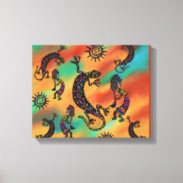 Arizona Wüstenkunst Leinwanddruck