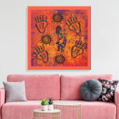 Arizona Wüstenkunst Leinwanddruck (Insitu (Wohnzimmer))