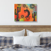 Arizona Wüstenkunst Leinwanddruck (Insitu (Schlafzimmer))