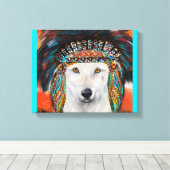 Arizona Wüstenkunst Leinwanddruck (Insitu (Holzboden))