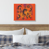 Arizona Wüstenkunst Leinwanddruck (Insitu (Schlafzimmer))