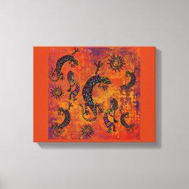 Arizona Wüstenkunst Leinwanddruck