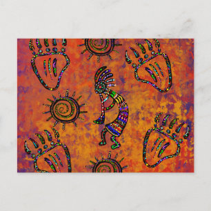 Arizona Wüstenkunst Postkarte